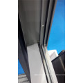 Ventana corredera de aluminio de doble acristalamiento